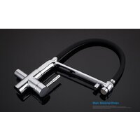 Смеситель Gappo G4398-7 (хром/черный) - Превью изображения №4 — Интернет-магазин santehboom.by