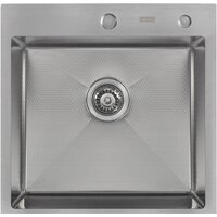 Кухонная мойка ARFEKA Eco AR 500*500 Satin Decor - Превью изображения №2 — Интернет-магазин santehboom.by