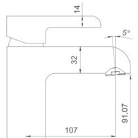 Смеситель Gappo G1003-6 - Превью изображения №2 — Интернет-магазин santehboom.by