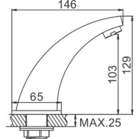 Смеситель Ledeme L1055-13 - Превью изображения №2 — Интернет-магазин santehboom.by