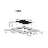 Варочная панель ZorG INO31 white - Превью изображения №7 — Интернет-магазин santehboom.by