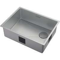 Кухонная мойка ZorG Zerox 59 U / IF Side SF Zurinox Steel - Превью изображения №2 — Интернет-магазин santehboom.by
