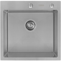 Кухонная мойка ARFEKA ECO AR мойка 500*500, коландер F, дозатор SATIN - Превью изображения №4 — Интернет-магазин santehboom.by