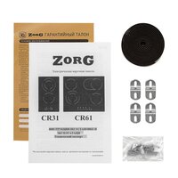 Варочная панель ZorG CR31 black - Превью изображения №6 — Интернет-магазин santehboom.by