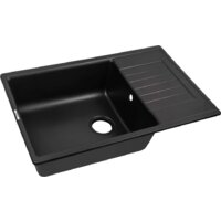 Кухонная мойка ZorG Dello 78 (черный оникс) - Превью изображения №2 — Интернет-магазин santehboom.by