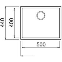 Кухонная мойка Elleci Quadra 105 Undermount Aluminium M79 - Превью изображения №2 — Интернет-магазин santehboom.by