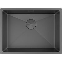 Кухонная мойка ZorG Zerox 59 U / IF Zurinox PVD Gunblack - Превью изображения №3 — Интернет-магазин santehboom.by