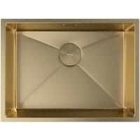 Кухонная мойка ZorG Zerox 59 U / IF PVD Gold - Превью изображения №3 — Интернет-магазин santehboom.by