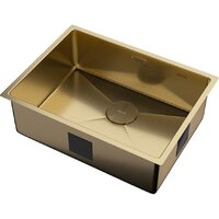 Кухонная мойка ZorG Zerox 59 U / IF PVD Gold - Превью изображения №2 — Интернет-магазин santehboom.by