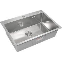 Кухонная мойка ARFEKA ECO AR 700*500 SATIN DECOR MILLET GRAINS - Превью изображения №3 — Интернет-магазин santehboom.by