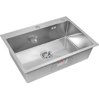 Кухонная мойка ARFEKA ECO AR 700*500 SATIN DECOR - Превью изображения №3 — Интернет-магазин santehboom.by