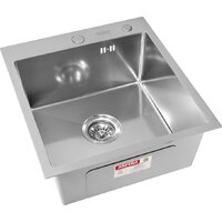 Кухонная мойка ARFEKA ECO AR 450*500 SATIN DECOR - Превью изображения №2 — Интернет-магазин santehboom.by