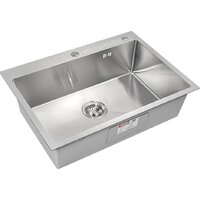 Кухонная мойка ARFEKA ECO AR 700*500 SATIN - Превью изображения №3 — Интернет-магазин santehboom.by