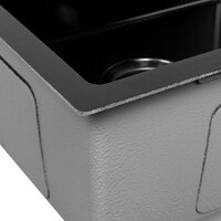 Кухонная мойка ARFEKA ECO AR 450*500 BLACK PVD NANO DECOR - Превью изображения №4 — Интернет-магазин santehboom.by