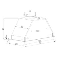 Кухонная вытяжка Schtoff GTC L 60 (белый) - Превью изображения №4 — Интернет-магазин santehboom.by