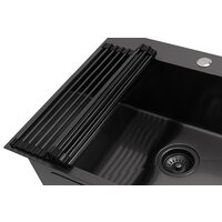Решетка на кухонную мойку ARFEKA Eco AR (black) - Превью изображения №2 — Интернет-магазин santehboom.by