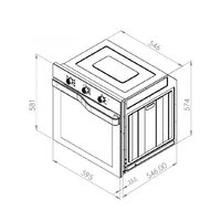 Электрический духовой шкаф Schtoff Decor 245 - Превью изображения №2 — Интернет-магазин santehboom.by