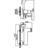 Гигиенический душ Ledeme L5278U - Превью изображения №2 — Интернет-магазин santehboom.by