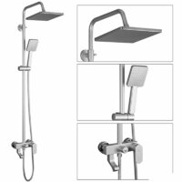 Душевая система  Frud R24001 - Превью изображения №3 — Интернет-магазин santehboom.by
