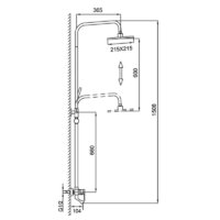 Душевая система  Frud R24001 - Превью изображения №2 — Интернет-магазин santehboom.by