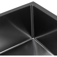 Кухонная мойка ARFEKA ECO AR 450*450 BLACK PVD NANO DECOR - Превью изображения №4 — Интернет-магазин santehboom.by