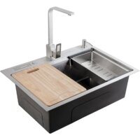 Кухонная мойка Zepein D7050H (Satin) Professional - Превью изображения №4 — Интернет-магазин santehboom.by