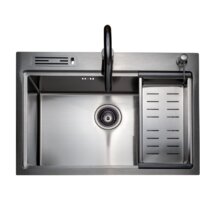 Кухонная мойка Zepein D6550H (PVD) Professional - Превью изображения №2 — Интернет-магазин santehboom.by