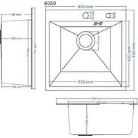 Кухонная мойка Schtoff Best Black 6050 - Превью изображения №7 — Интернет-магазин santehboom.by