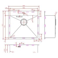 Кухонная мойка ZorG ZRN 5055 Premium PVD Gunblack - Превью изображения №3 — Интернет-магазин santehboom.by