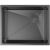 Кухонная мойка ZorG Zerox 54 U / IF Side SF PVD Gunblack - Превью изображения №3 — Интернет-магазин santehboom.by