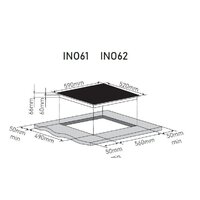 Варочная панель ZorG INO61 (белый) - Превью изображения №7 — Интернет-магазин santehboom.by