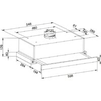 Кухонная вытяжка ZorG Slim 1030 60 S (черный) - Превью изображения №8 — Интернет-магазин santehboom.by