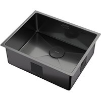 Кухонная мойка ZorG Zerox 54 U / IF PVD Gunblack - Превью изображения №2 — Интернет-магазин santehboom.by