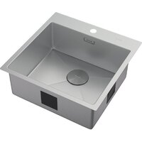 Кухонная мойка ZorG Zerox 51 IF Zurinox Steel - Превью изображения №2 — Интернет-магазин santehboom.by