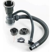 Кухонная мойка Schtoff Best Decor Silver 6050 + коландер металл K-1 BLACK + дозатор SD-1 SILVER - Превью изображения №4 — Интернет-магазин santehboom.by