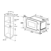 Микроволновая печь ZorG MIO251 S (черный) - Превью изображения №6 — Интернет-магазин santehboom.by