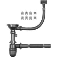 Кухонная мойка ARFEKA ECO AR 450*500 SATIN DECOR MILLET GRAINS - Превью изображения №6 — Интернет-магазин santehboom.by