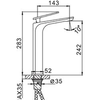 Смеситель FRAP H57 F1057-2 - Превью изображения №2 — Интернет-магазин santehboom.by