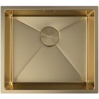Кухонная мойка ZorG Zerox 49 U / IF PVD Gold - Превью изображения №3 — Интернет-магазин santehboom.by