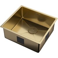 Кухонная мойка ZorG Zerox 49 U / IF PVD Gold - Превью изображения №2 — Интернет-магазин santehboom.by