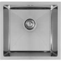 Кухонная мойка ARFEKA ECO AR 450*450 SATIN DECOR MILLET GRAINS - Превью изображения №2 — Интернет-магазин santehboom.by