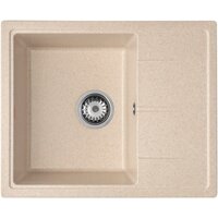 Кухонная мойка ARFEKA Alexia 58 Warm Beige - Превью изображения №2 — Интернет-магазин santehboom.by