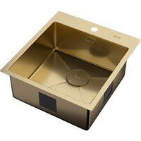 Кухонная мойка ZorG Zerox 46 IF PVD Gold - Превью изображения №2 — Интернет-магазин santehboom.by