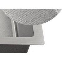 Кухонная мойка Schtoff Undermount Best Decor Silver 5545 - Превью изображения №4 — Интернет-магазин santehboom.by