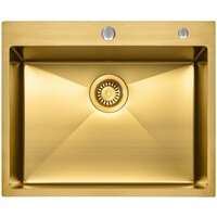 Кухонная мойка Diamond 600*500, коландер, дозатор GOLD DECOR - Превью изображения №3 — Интернет-магазин santehboom.by