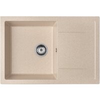 Кухонная мойка ARFEKA ZIA 76 Warm Beige - Превью изображения №2 — Интернет-магазин santehboom.by