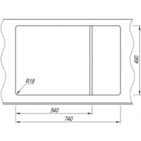 Кухонная мойка ARFEKA ZIA 76 Warm Beige - Превью изображения №5 — Интернет-магазин santehboom.by