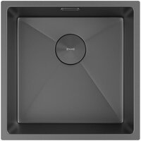 Кухонная мойка ZorG Zerox 44 U / IF Zurinox PVD Gunblack - Превью изображения №3 — Интернет-магазин santehboom.by
