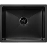 Кухонная мойка Diamond 550*450, коландер BLACK DECOR - Превью изображения №2 — Интернет-магазин santehboom.by
