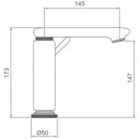 Смеситель Gappo G1009-83 - Превью изображения №2 — Интернет-магазин santehboom.by